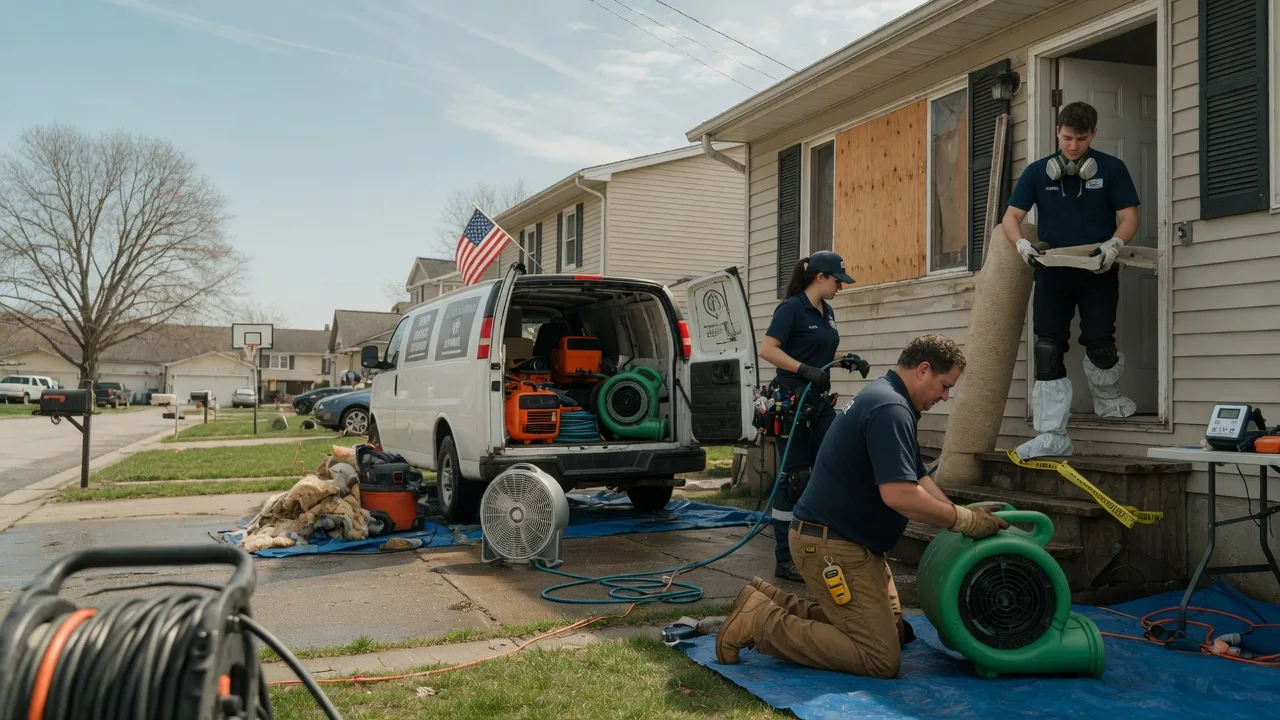 Water Damage Restoration in Schwertner, TX near me
